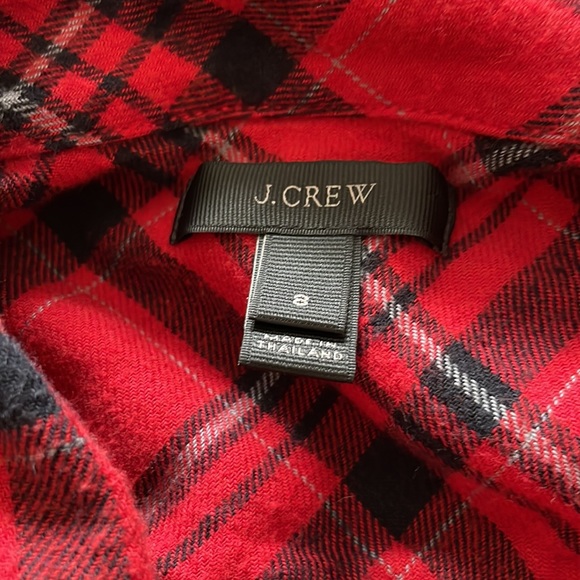 J. Crew Flannel Button Down Shirt - Picture 5 of 7
